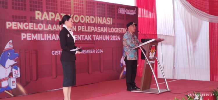 Pendistribusian Logistik Pilkada 2024 Di Tanggamus Dimulai, Pj. Bupati Tegaskan Kolaborasi Penting untuk Sukses Pemilu