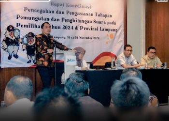 Bawaslu Lampung Awasi Ketat Tahapan Pemilu, Tertibkan 90.910 APK dan Identifikasi 164 Kejadian Khusus