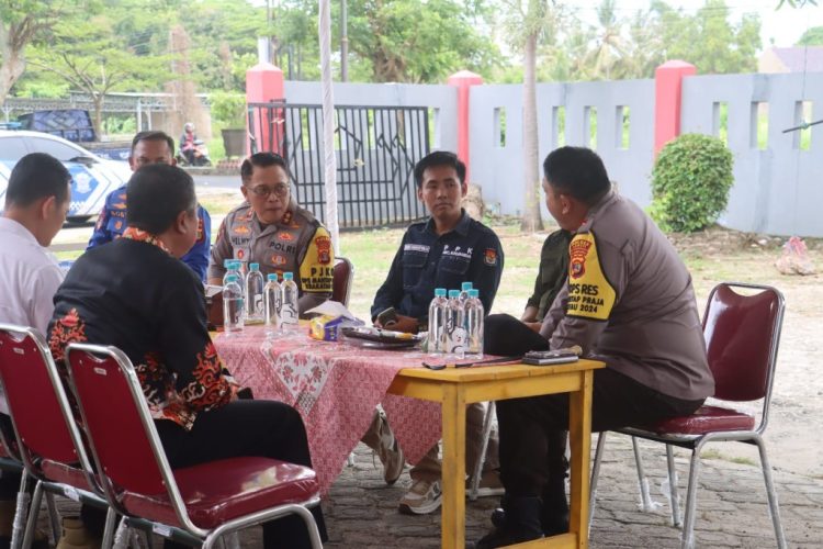 Kapolda Lampung Pastikan Rekapitulasi Suara di Lampung Selatan Berjalan Kondusif