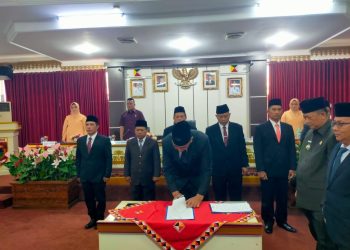 Pj Bupati Tanggamus Lantik Tujuh Pejabat Pimpinan Tinggi Pratama, Dorong Integritas dan Inovasi