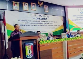 Pemkab Pringsewu Bersama BPKP Lampung Gelar Workshop Pengelolaan Keuangan dan Pembangunan Pekon