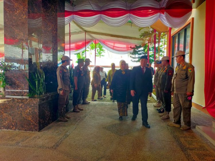 Rapat Paripurna Istimewa DPRD Tanggamus Gelar Pengucapan Sumpah Anggota DPRD Masa Jabatan 2024-2029