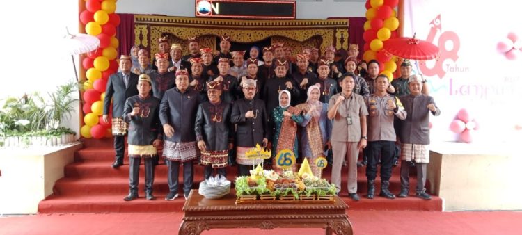 DPRD Lampung Selatan Gelar Rapat Paripurna Istimewa Rayakan HUT ke-68