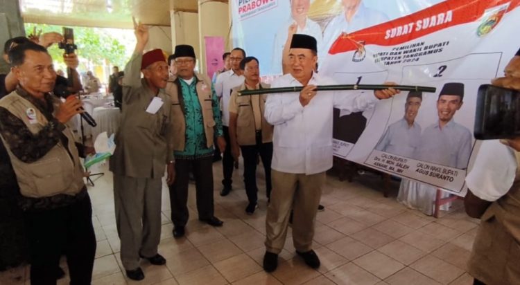 Saleh Asnawi Kukuhkan 1.400 Tim Pemenangan “Jalan Lurus” di Kecamatan Kota Agung