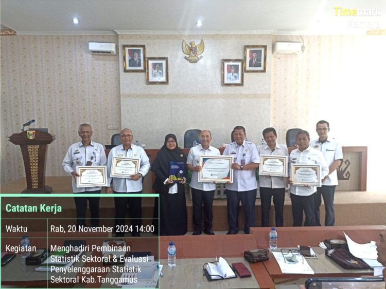 Pj. Bupati Tanggamus Hadiri Evaluasi Penyelenggaraan Statistik Sektoral di Kabupaten Tanggamus