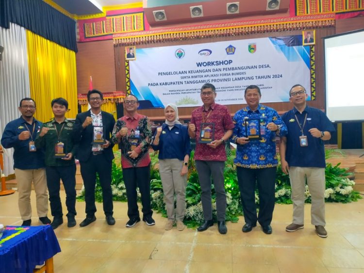 Pj. Bupati Tanggamus Hadiri Workshop Evaluasi Pengelolaan Keuangan dan Pembangunan Desa 2024