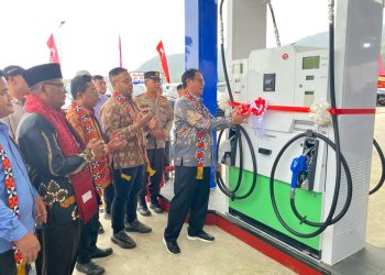 Pj Bupati Lampung Barat Harapkan SPBU Arnata Zewin Sejati Dukung Perekonomian Masyarakat