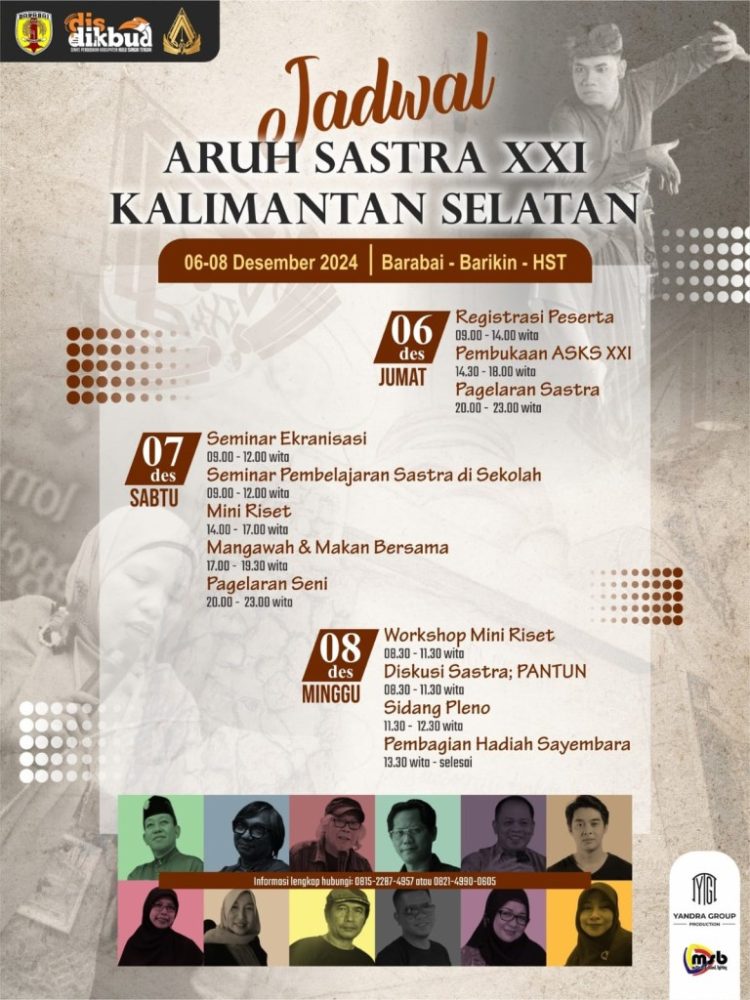ASKS XXI di Barabai: Mengusung Konsep Residensi Sastra dan Mini Riset