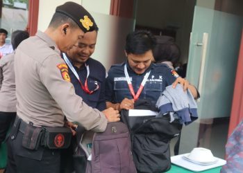 Polres Lampung Selatan Amankan Rapat Pleno KPUD Pilkada 2024 dengan Pengamanan Ketat