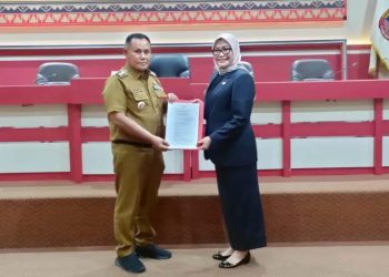 Bupati Lampung Selatan Lantik Intji Indriati Sebagai Pj Sekda