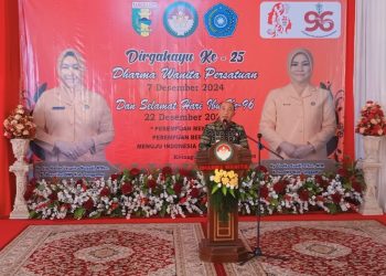Peringatan HUT ke-25 Dharma Wanita Persatuan dan Hari Ibu ke-96 Kabupaten Tanggamus: Momentum Perkuat Peran Perempuan dalam Pembangunan
