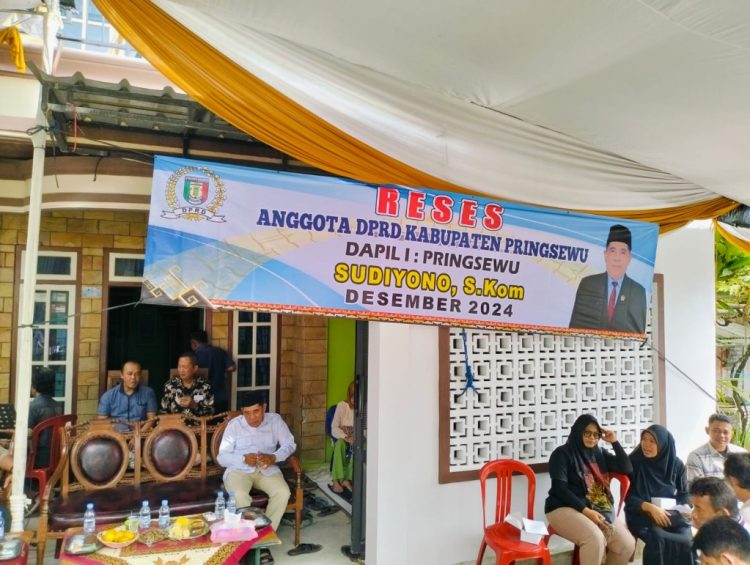 Anggota DPRD Pringsewu Gelar Reses Perdana, Serap Aspirasi Masyarakat