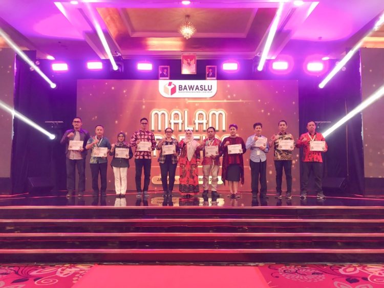 Bawaslu Lampung Raih Apresiasi Tingkat Provinsi atas Pengawasan Partisipatif Teraktif