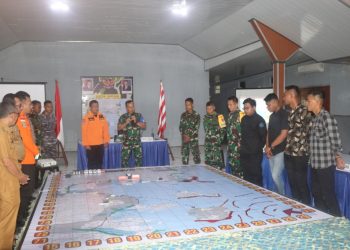 Brigif 4 Marinir/BS Gelar Latihan Penanggulangan Bencana di Pesawaran