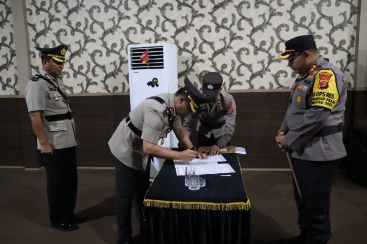 Tiga Jabatan Strategis di Polres Lampung Selatan Berganti dalam Sertijab yang Dipimpin Kapolres