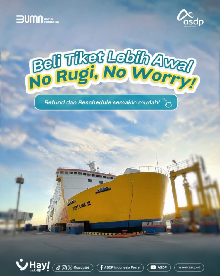 ASDP Terapkan Kebijakan Baru untuk Tingkatkan Kenyamanan Pengguna Jasa di Platform Ferizy