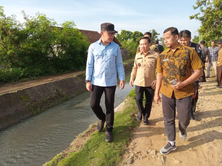Wamendagri Bima Arya Tinjau Irigasi di Pringsewu untuk Dorong Swasembada Pangan  