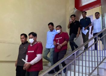 Polda Lampung Tahan Dua Tersangka Korupsi Dana BUMAKAM Tulang Bawang