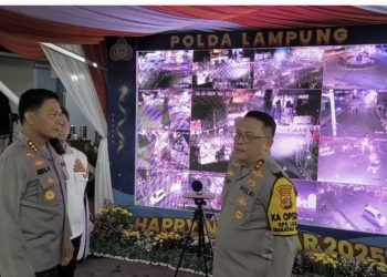 Kapolda Lampung Pastikan Perayaan Tahun Baru 2025 Aman dan Kondusif