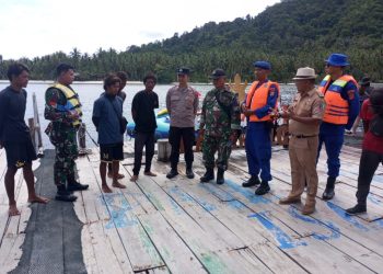 Pulau Pahawang Ramai Wisatawan, Satpolairud Pesawaran Gelar Patroli Jelang Tahun Baru
