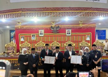 Pasangan Radytio Egi Pratama – M. Syaiful Anwar Resmi Ditetapkan sebagai Bupati dan Wakil Bupati Lampung Selatan 2025-2030