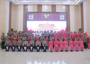 Kapolda Lampung Pimpin Sertijab Pejabat Utama di Polda Lampung