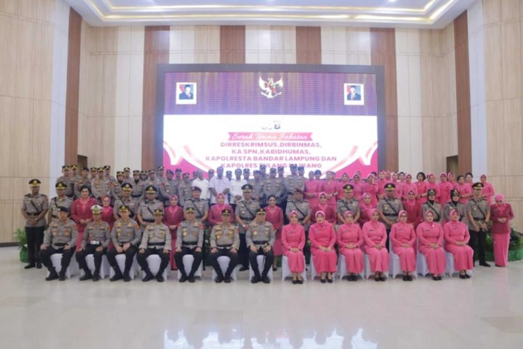 Kapolda Lampung Pimpin Sertijab Pejabat Utama di Polda Lampung