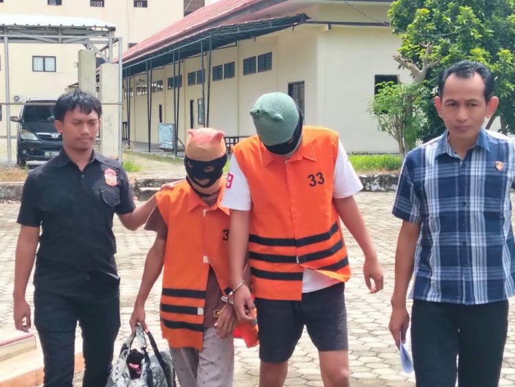 Timsus Sikat Rajabasa Polres Lampung Selatan Ungkap Kasus Pencurian Toko Cat, Dua Tersangka Diamankan