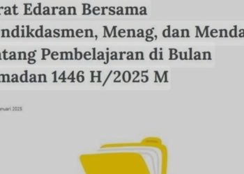 SAH! Ini Surat Edaran 3 Menteri Terkait Libur dan Pembelajaran Ramadan 2025