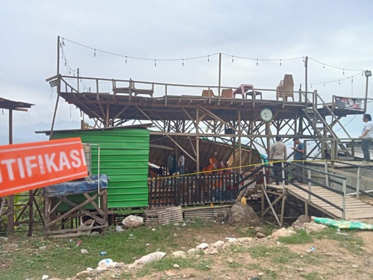Kedai Kopi di Bandar Lampung Ambruk Saat Malam Tahun Baru, Pemilik Siap Bertanggung Jawab