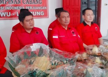 DPC PDIP Pringsewu Gelar Diskusi Soliditas PDI Perjuangan Menyambut HUT Ke-52