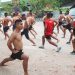 Brigif 4 Marinir/BS Lampung Gelar Latihan Renang Ketahanan di Pantai Klara