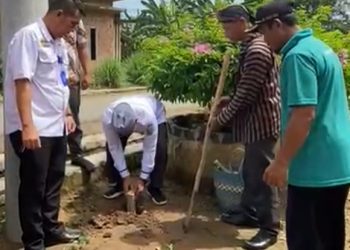 Hari Desa Nasional, Desa Trimulyo Gelar Penanaman Pohon Kelor Serentak