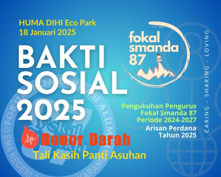 Fokal SMANDA 87 Gelar Bakti Sosial 2025 di Huma Dihi Eco Park