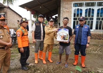 Deputi III BNPB dan Pj Bupati Pringsewu Tinjau Lokasi Terdampak Banjir