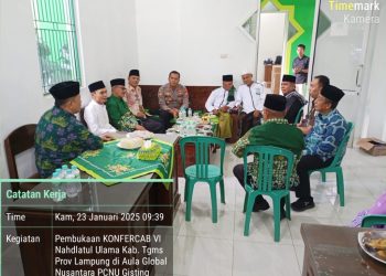 Konferensi Cabang VI PCNU Tanggamus 2025 Resmi Dibuka, Fokus pada Kemandirian dan Kesejahteraan Umat