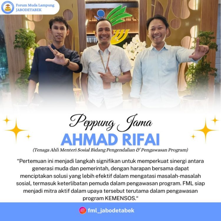 Forum Muda Lampung Bahas Solusi Sosial Bersama Tenaga Ahli Kemensos