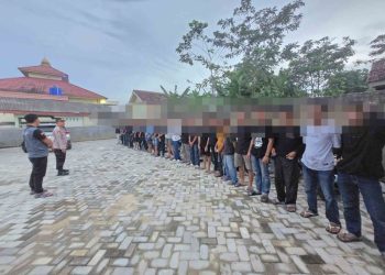 Polisi Tindak Tegas Balap Liar di Tanjung Bintang: 20 Motor Diamankan