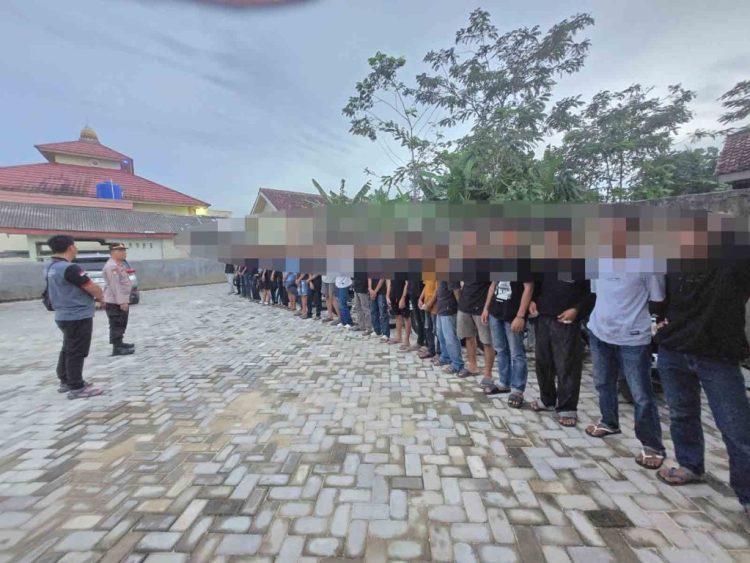 Polisi Tindak Tegas Balap Liar di Tanjung Bintang: 20 Motor Diamankan