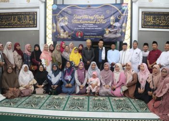 SMA Negeri 1 Padang Cermin Gelar Peringatan Isra’ Mi’raj, Ratusan Siswa Antusias Ikuti