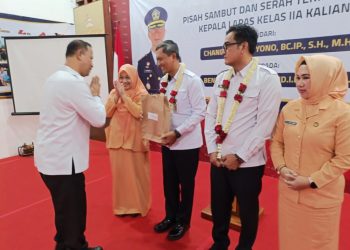 Sertijab Kalapas Kalianda, Beni Nurrohman Siap Wujudkan Pemasyarakatan Bersih