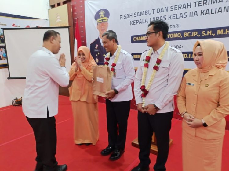 Sertijab Kalapas Kalianda, Beni Nurrohman Siap Wujudkan Pemasyarakatan Bersih