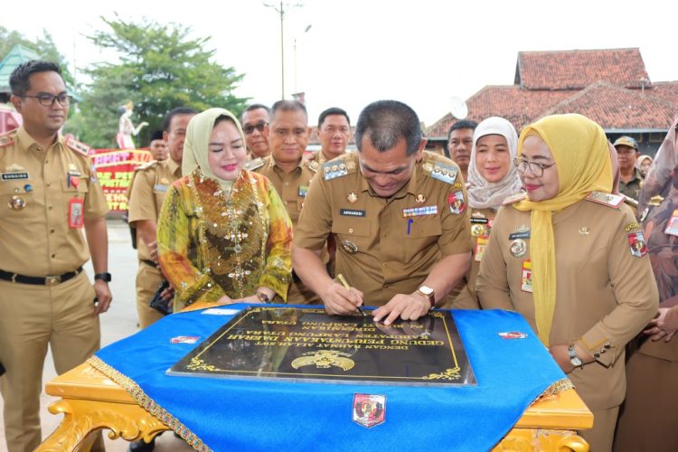 Gedung Perpustakaan Daerah Lampung Utara Diresmikan, Tanda Komitmen Terhadap Literasi