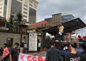 PERMAHI Lampung Gelar Aksi di Mabes Polri, Desak Ungkap Kasus Kaburnya 4 Tahanan Polda Lampung dan Evaluasi Kapolda