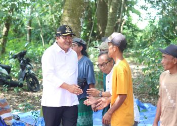 Bupati Musa Ahmad Resmikan Jembatan Baru di Kampung Terbanggi Besar