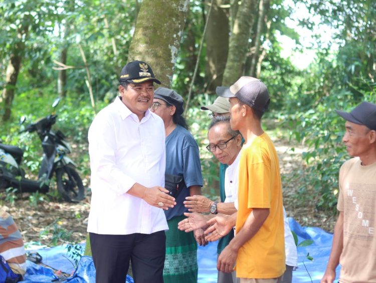 Bupati Musa Ahmad Resmikan Jembatan Baru di Kampung Terbanggi Besar