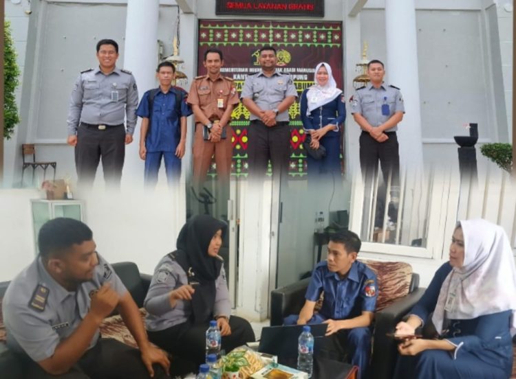 Lapas Kelas II A Kotabumi Terima Bantuan Iuran PBI dari Dinas Sosial Lampung Utara