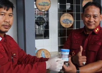 Antisipasi Narkoba, Rutan Kotabumi Gelar Tes Urine Mendadak untuk Pegawai dan Narapidana