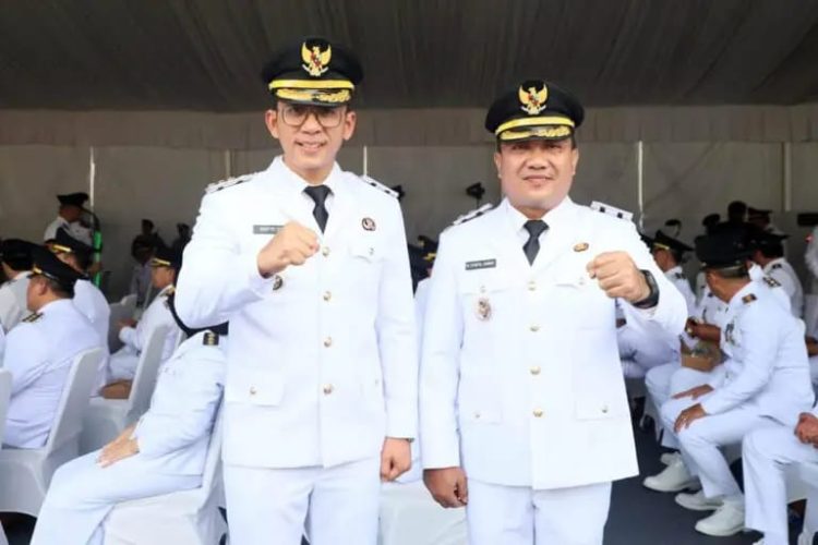 Radityo Egi Pratama dan M. Syaiful Anwar Resmi Dilantik sebagai Bupati dan Wakil Bupati Lampung Selatan