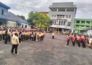 Pramuka Saka Bahari Pangkalan Panjang Meriahkan Ramadhan dengan Berbagai Perlombaan